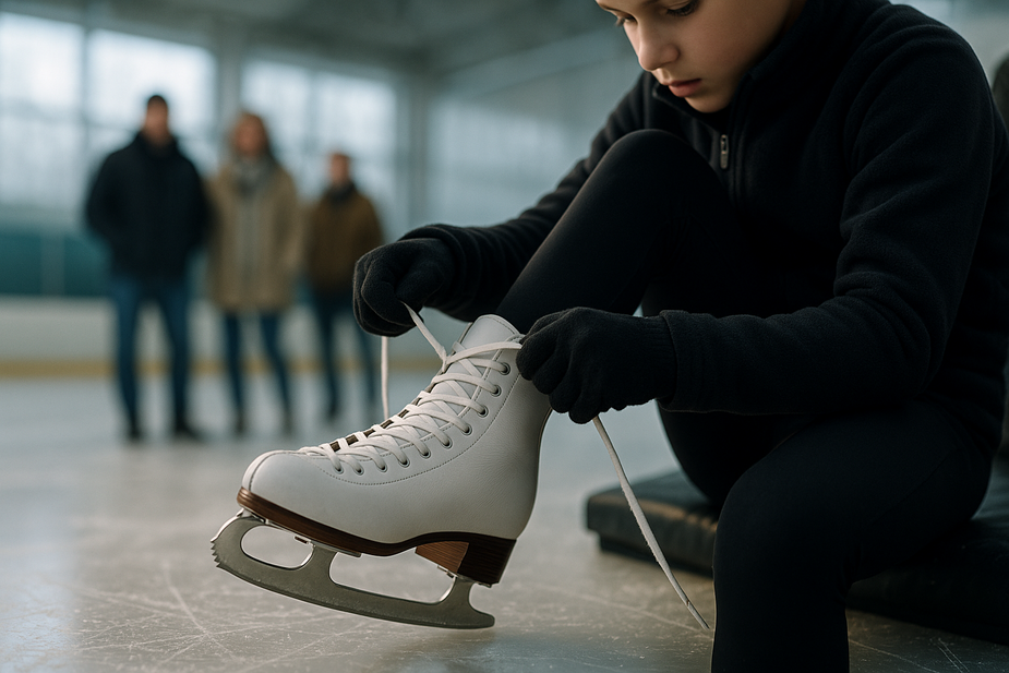cover story on The Ultimate Guide to Breaking in New Figure Skates