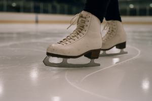 cover story on Three Turns Figure Skating: Master Edge and Rotation for Smooth Turns